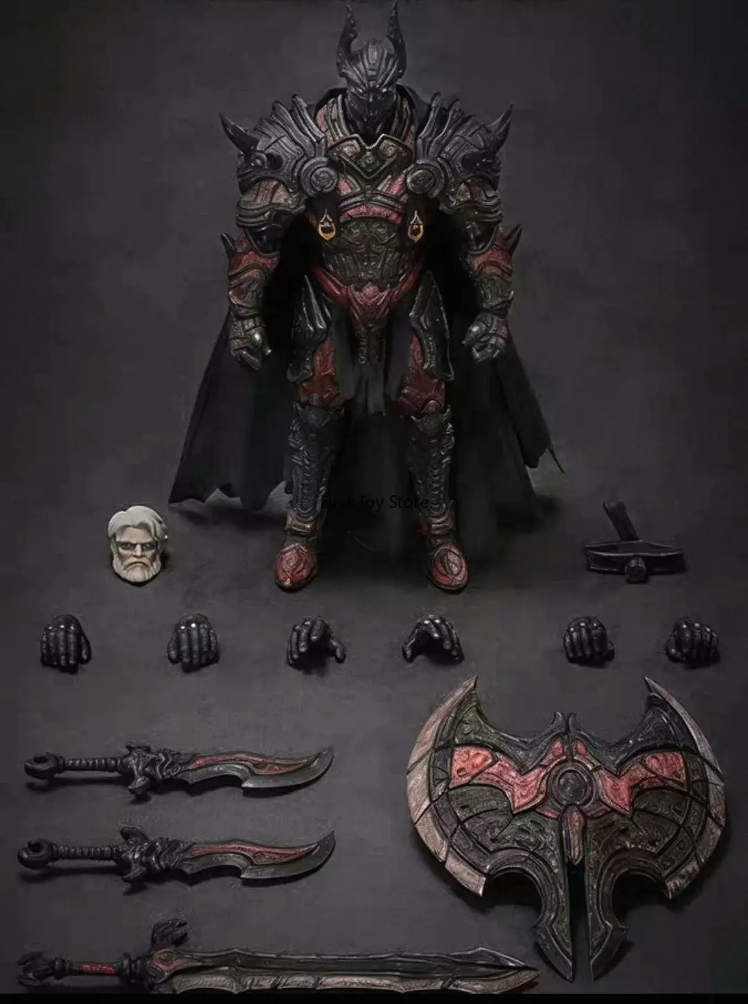 Фото В наличии: Фигурка VTOYS X BMS War Knight: The Ruthless Death Knight Hell Batman, масштаб 1/12, коллекционная модель, подарок №4