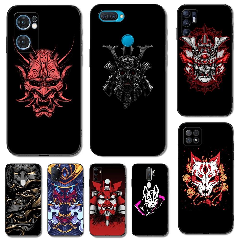 

Black Tpu Case For OPPO A17 A17K A57 A57E A57S A77 A77S 2022 4G 5G Japanese