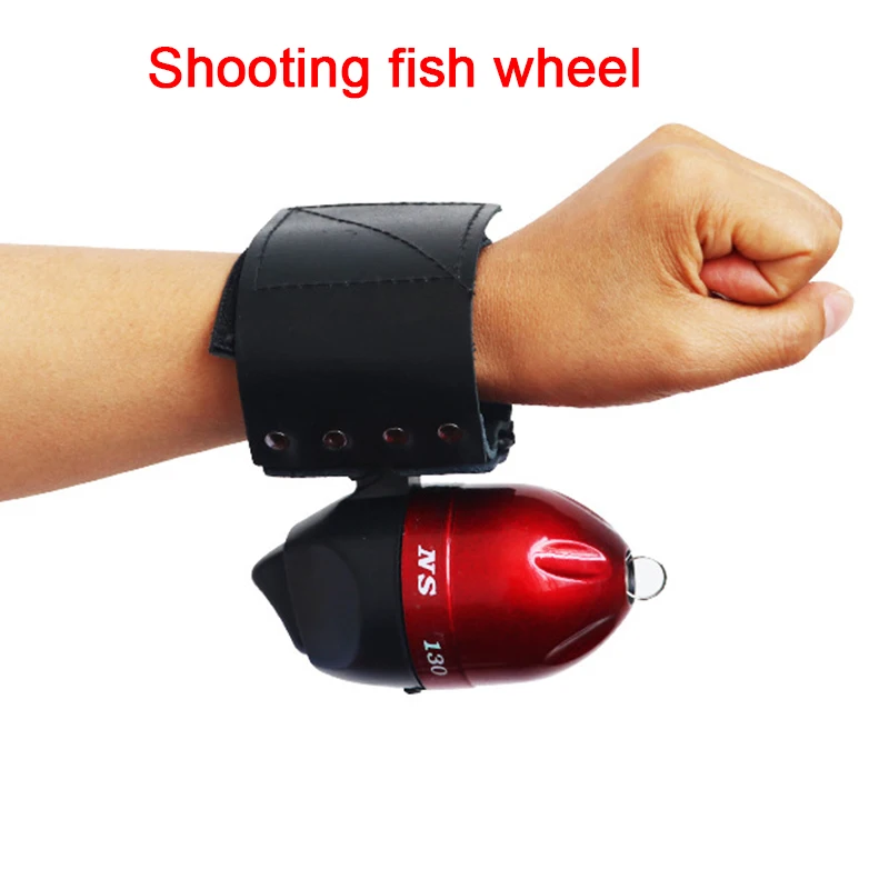 1Pc Plastic Slingshot Fishing Reel Fish Dart Bow Shooting Fish Pig mouth fishing Reel Fishing Accessories