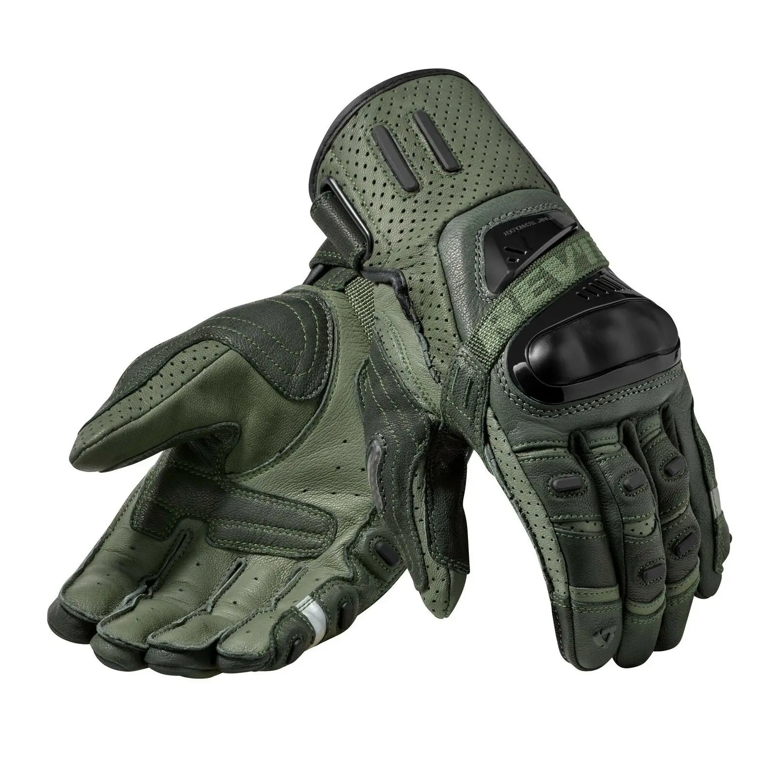 

New Revit Cayennes Pro Motorcycle Gloves Goat Skin Leather Full Finger Racing Motorbike Riding Protection Motocross Accessories