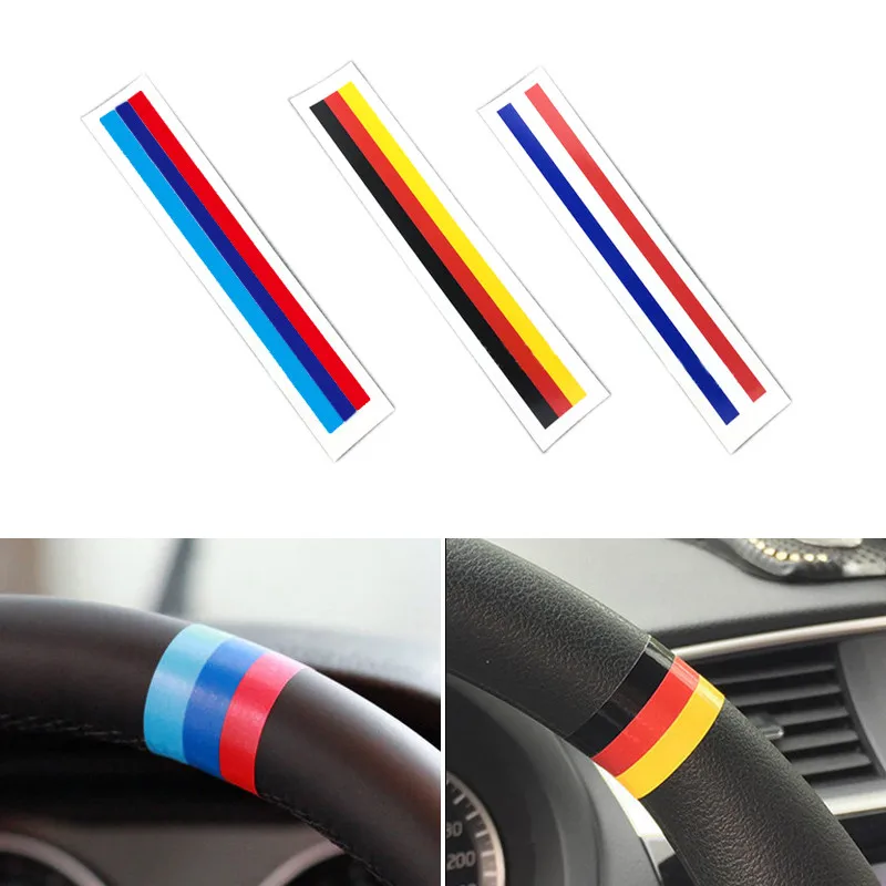 

Универсальная наклейка «сделай сам» на руль автомобиля, 2 шт.