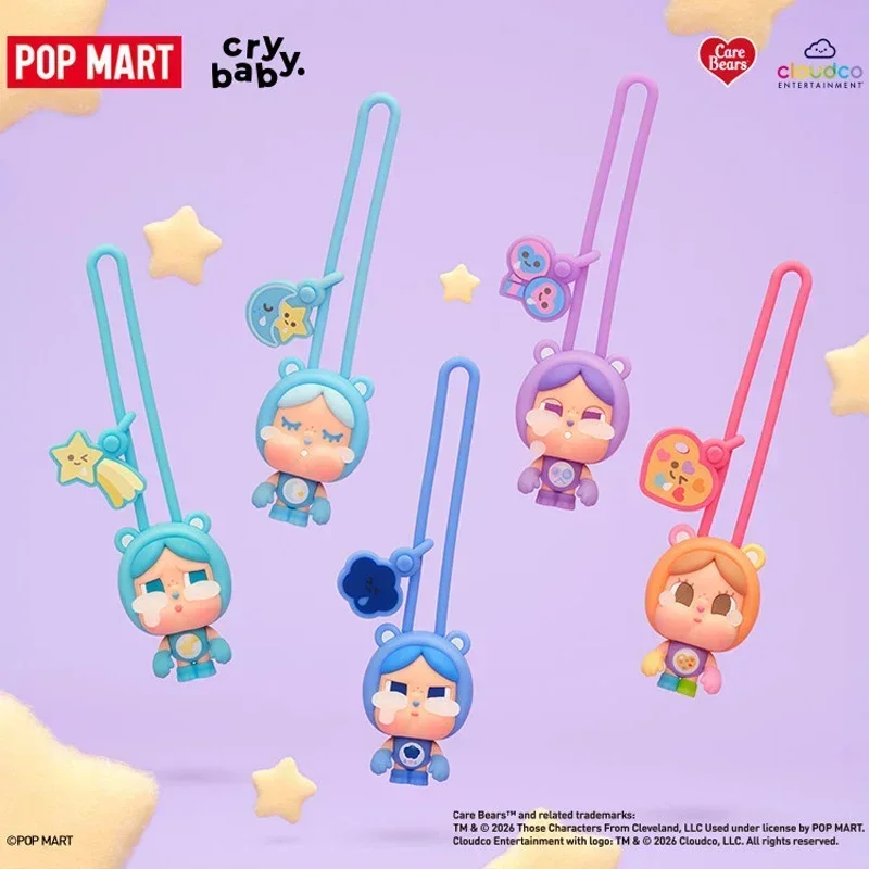 POP MART CRYBABY Серия Care Bears Миниатюрные фигурки с подсветкой Кавайные аниме-куклы в закрытой упаковке - Коллекция неожиданных загадочных кукол (art.: 3920dcd424a91) - 3920dcd424a91