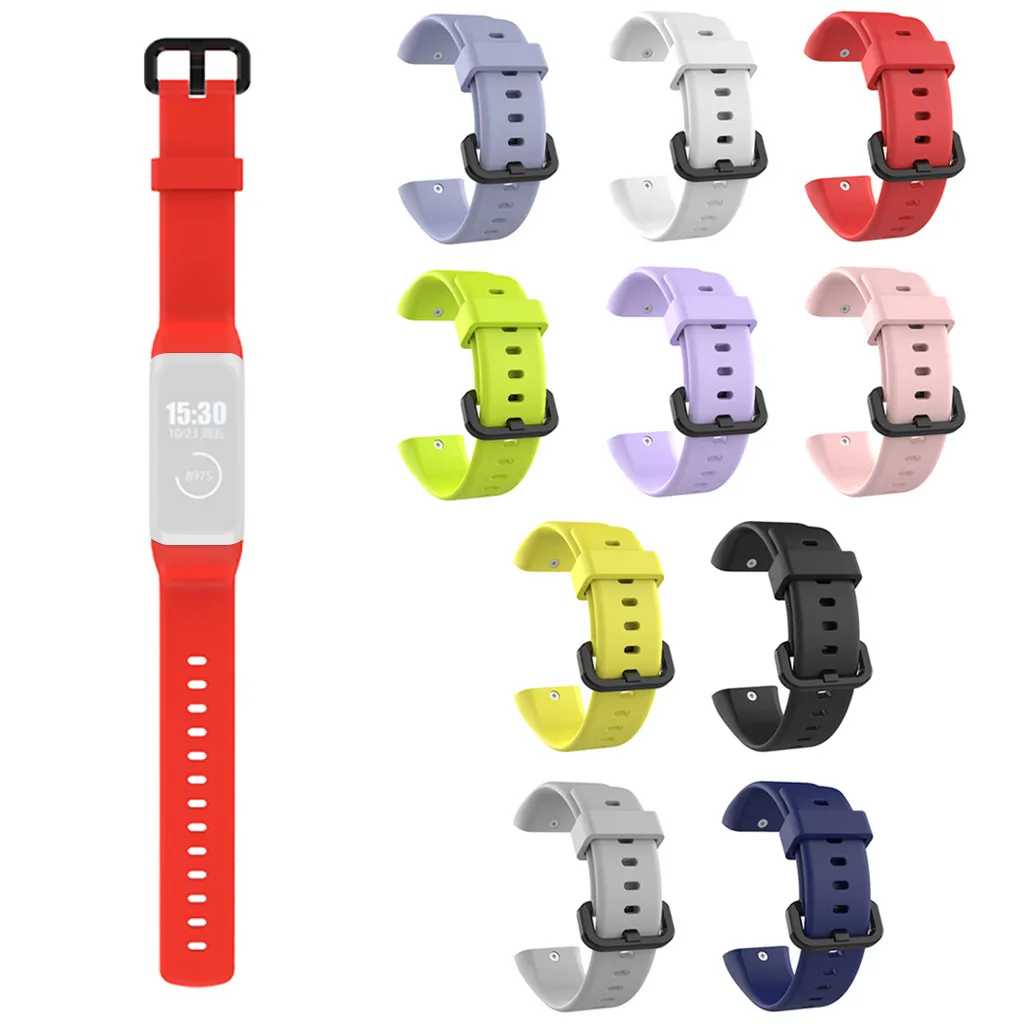 For xiaomi Amazfit cor 2 Wrist Strap Watch Quality Optional color Sports Soft Silicone Point Wristband Wrist Strap Accessories#