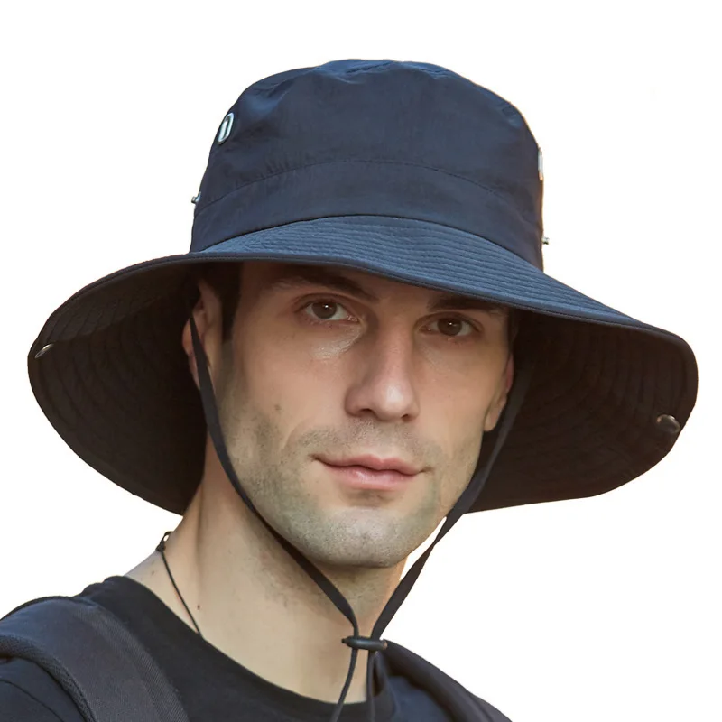 Outdoor Fisherman Hat Men's Outdoor Sunscreen Hat Mountaineering Fishing Sun Hat Riding Sunscreen Hat Women's Sunshade Hat