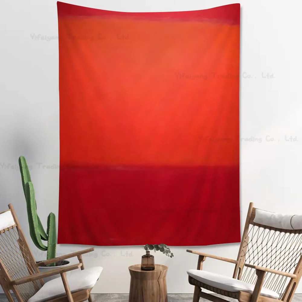 Настенный декор большой настенный гобелен с принтом Марка Ротко дешевый в стиле