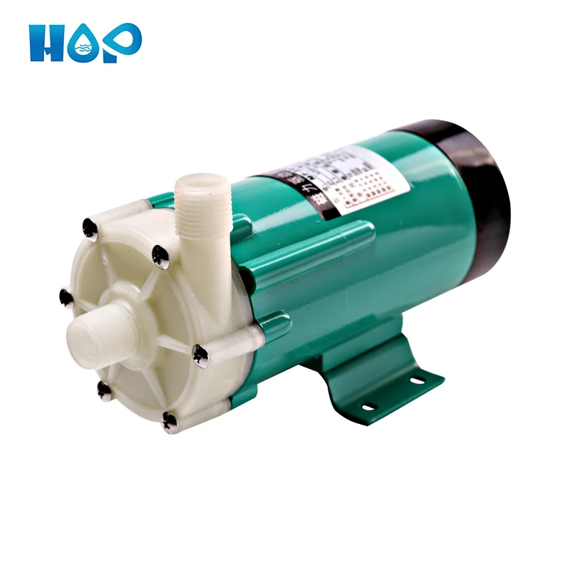 

HOP MP-20RM PVDF materials 220V AC 60HZ chemical transmission magnetic drive pumps machine coupling for acid