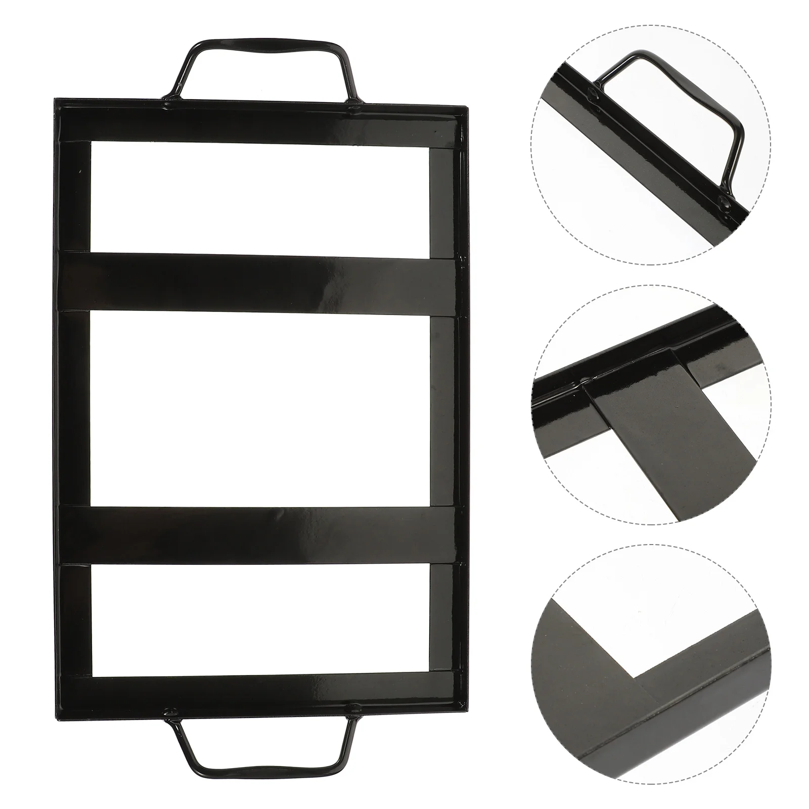 

Salt Block Grilling Grill Outdoor Grilling Block Holder BBQ Grill Tabletop Grill Salt Shelf Stainless Steel Salt Block Steak
