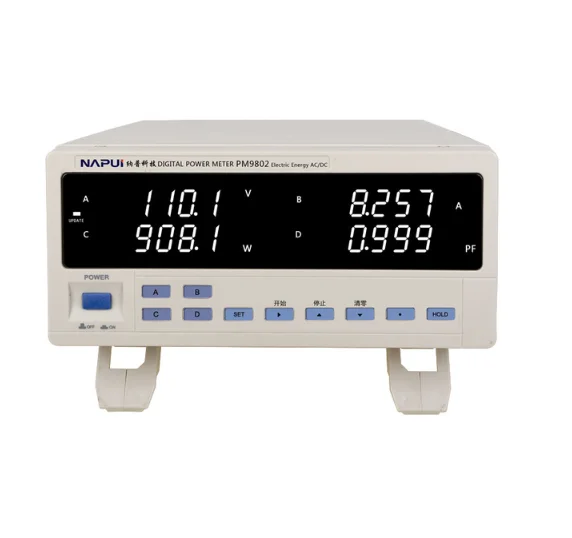 

PM9802 Single-phase Voltage Current Power Factor & Power Meter AC/DC Electrical Energy Accumulation