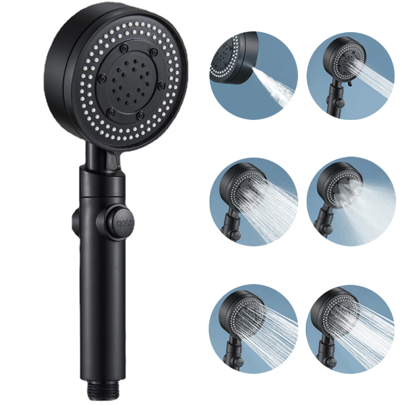 

Экономичная водосберегающая насадка для душа, 1,5 м, 6 режимов