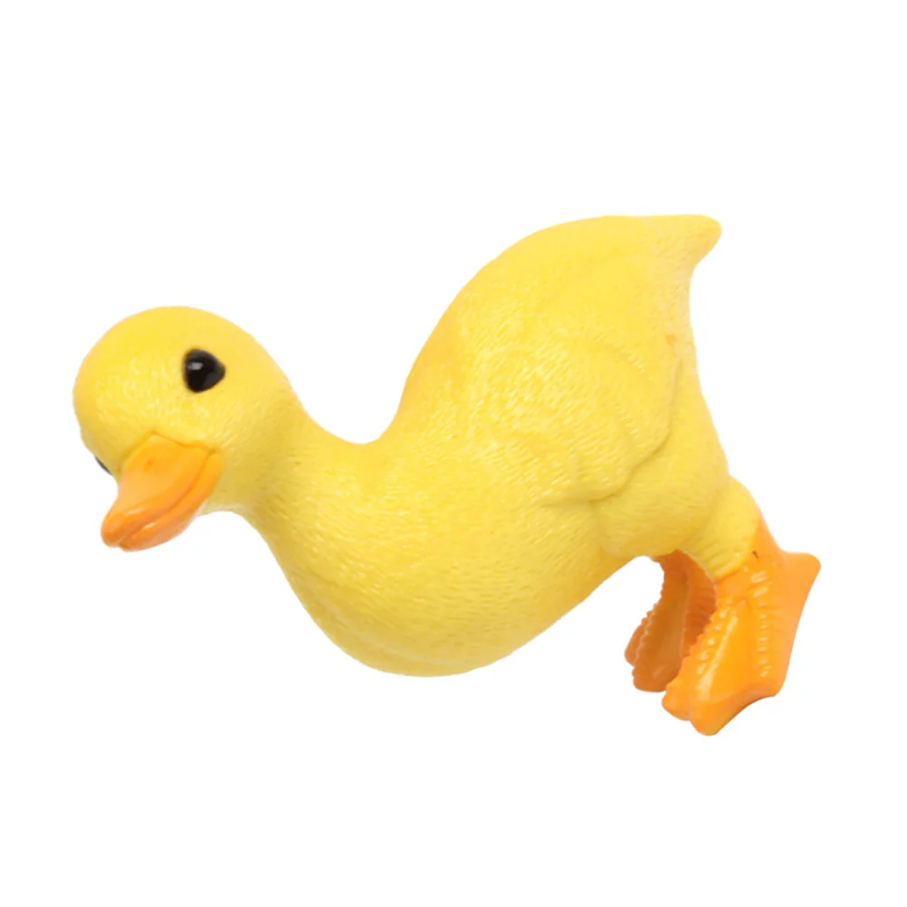 

Artificial Duck Model Decor Lifelike Duck Figurine Adornment Duck Model Ornament