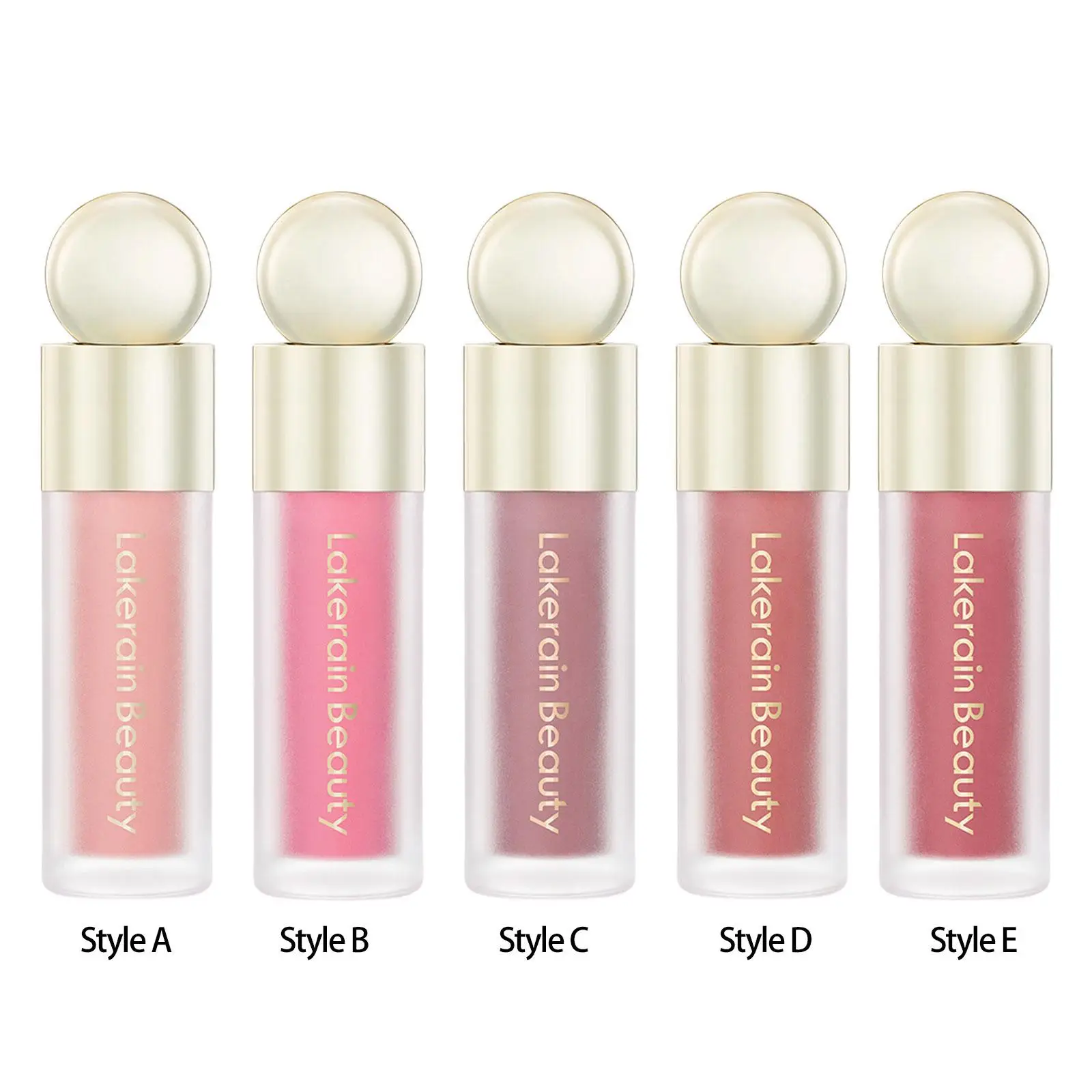 Жидкие румяна смешиваемые водостойкие многофункциональные тени для век