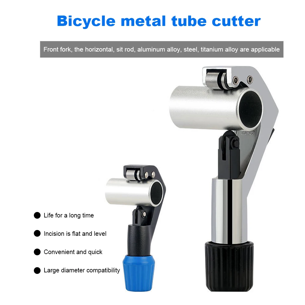 

Bicycle Steerer Tube Cutter Fork Tool Handlebar Aluminum Alloy Steel Spare Cut Ring Blade Bike Repair Tool Cycling Accessories