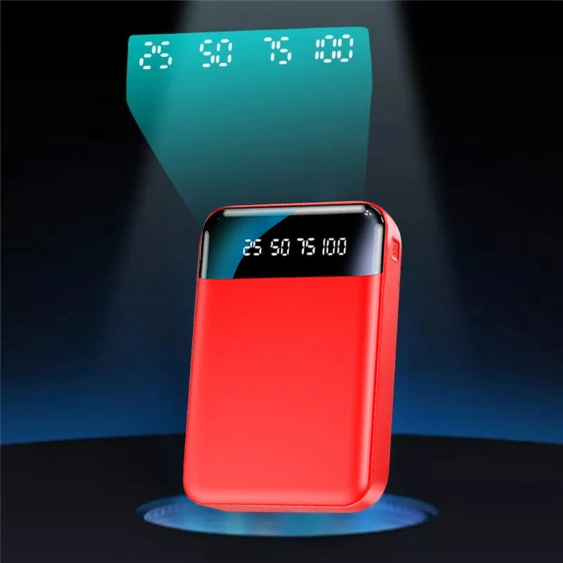 30000mah portable mini 2 usb power bank flashlight digital display external battery cell phone for iphone 12 13 xiaomi android free global shipping