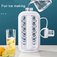 2 in 1 portable ice hockey maker kitchen bar accessories gadget creative hockey making mould diy multifunctional outdoor tools