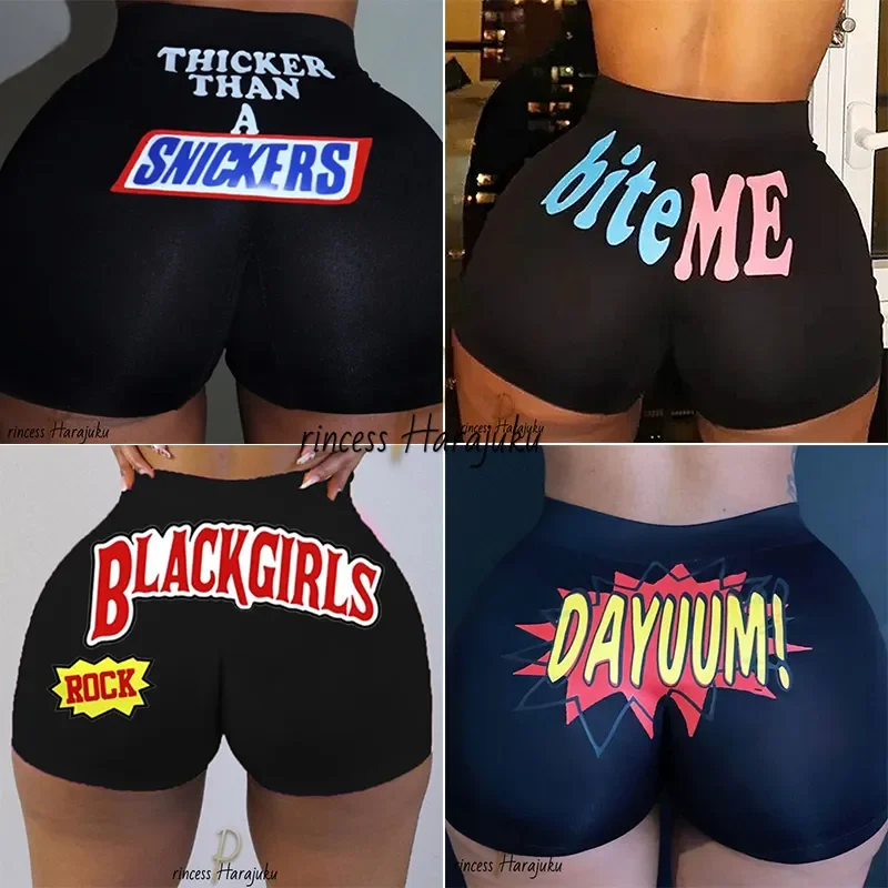

Новинка 2020, яркие шорты NEW2023 Blackgirls, женские Мини-ботинки, барные шорты, спортивные шорты с эффектом пуш-ап для фитнеса, разноцветные сексуаль...