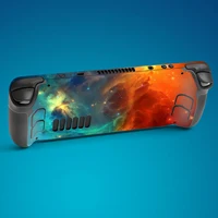 PlayVital Full Set skóra ochronna naklejka na konsolę Steam Deck, naklejki, możliwość personalizacji osłona winylowa na ręczny komputer do gier Steam Deck 4