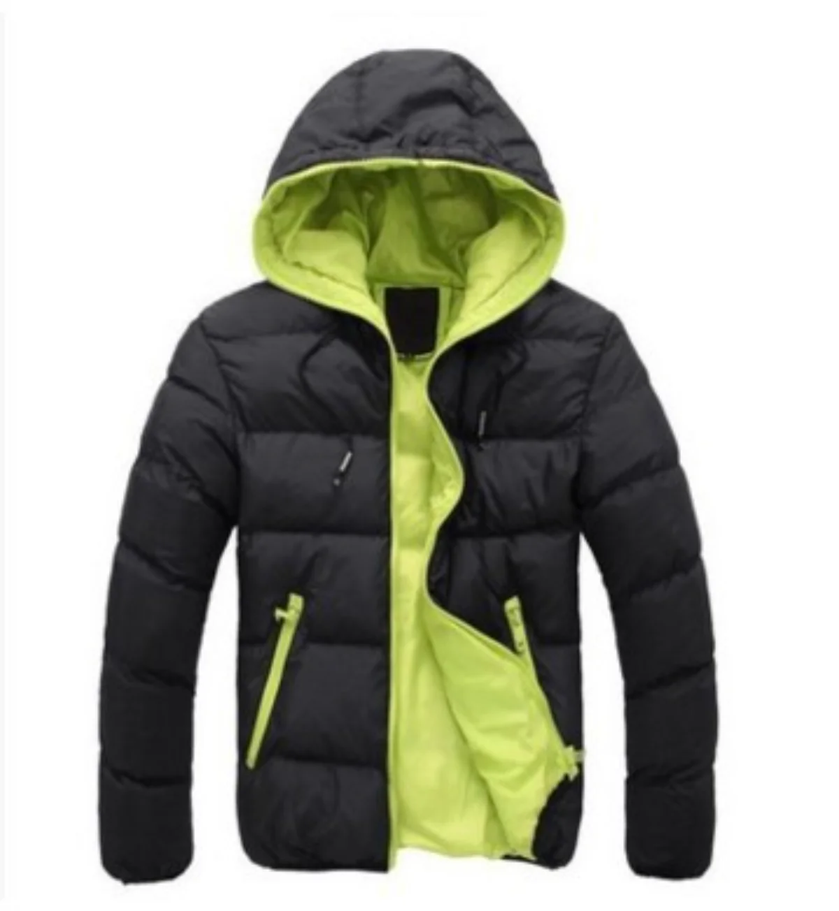 Campus Fashion Men's Spring and Winter 2023 Luxury Man Down  Winter Jacket Coats Hooded Fleece Casual Streetwear
