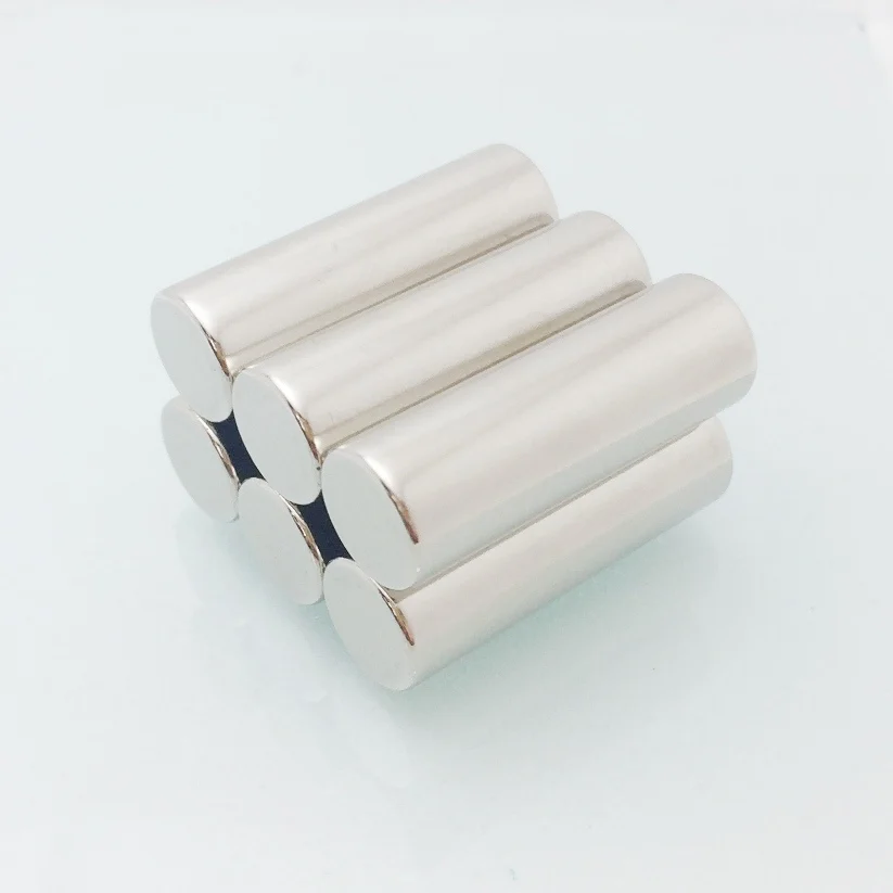 4 шт. цилиндрический сильный магнит 10*30 мм высокопрочный Неодимовый магнитный