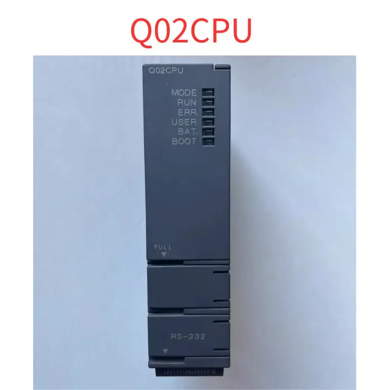 Бывший в употреблении оригинальный модуль Q02CPU протестирован ОК