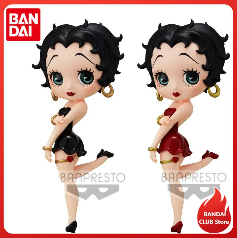 

Bandai подлинный Q Posket Betty Boop милые аниме экшн-фигурки коллекционные модели украшения подарки игрушки для детей