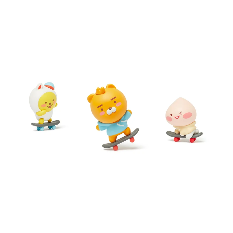 Kakao Friends Ryan Apeach Muzi Cartoon Cute Car Fragrance Skateboard Doll Doll Fresh Air Car Decorative Ornaments