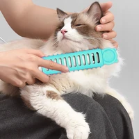 animal hair cleaner cat accessories uv sterilization mites pet massage comb hand held dog cat removal hair brush pet supplies