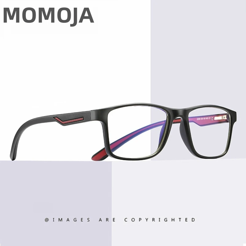 Новинка, полная оправа MOMOJA, ультратонкая оправа, мужская спортивная оправа для очков с защитой от синего света, оптическая оправа для очков по рецепту, 2388 Новинка, полная оправа MOMOJA, ультратонкая оправа, мужская спортивная оправа для очков с защитой от синего света, оптическая оправа для очков по рецепту, 2388