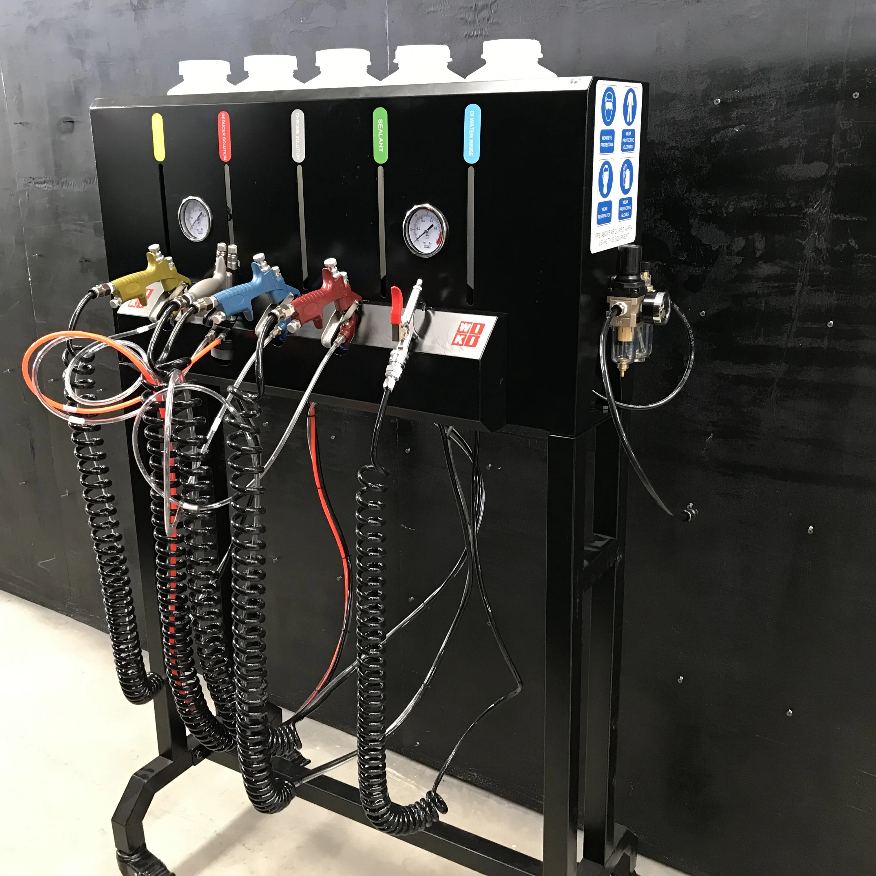 Спрей-аппарат для нанесения нано-спрея на хромированный аппарат 3 литра набор с