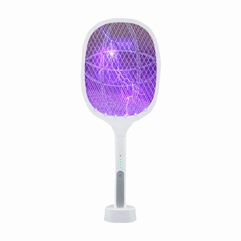 

Household Summer electric Dual-use USB Rechargeable Mosquito Killer Lamp fly swatter Two-in-one bug zapper trap home outside