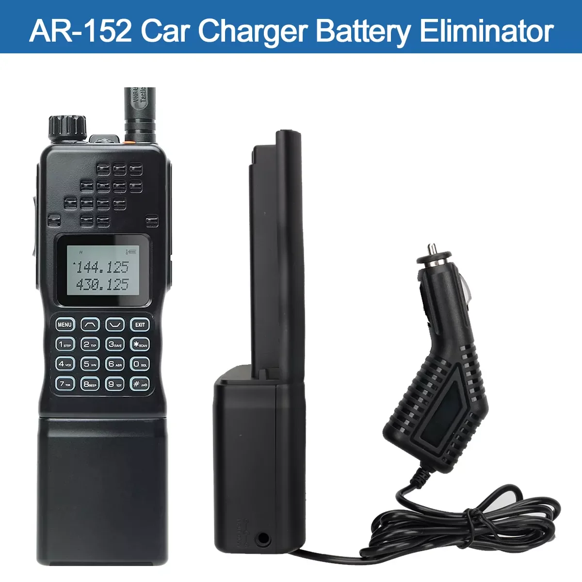 

AR-152 12V автомобильное зарядное устройство, устройство для избавления от аккумулятора, портативная тактическая игровая рация, двусторонняя р...