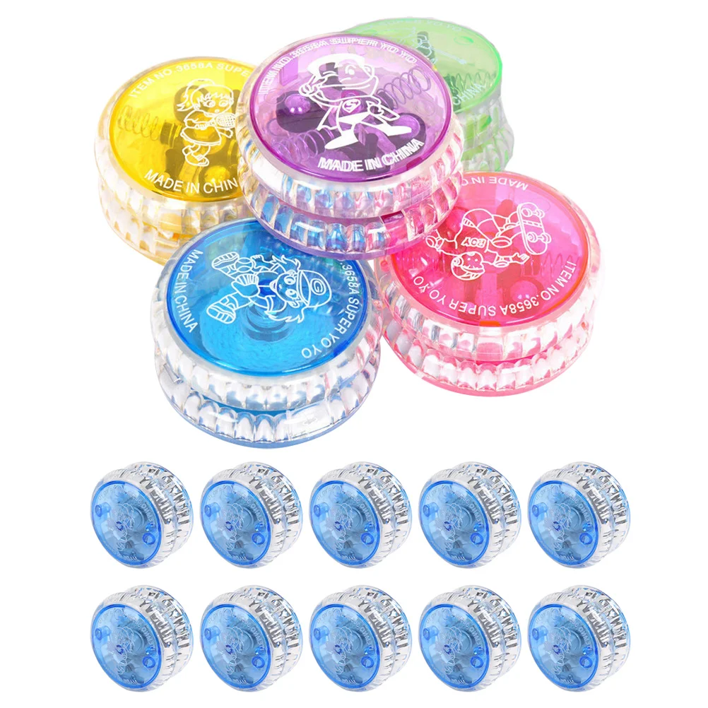 

15 Pcs Kids Fingertip Ball Yo-yo Toy Toys Light The Flash Playthings Educational Party Balls