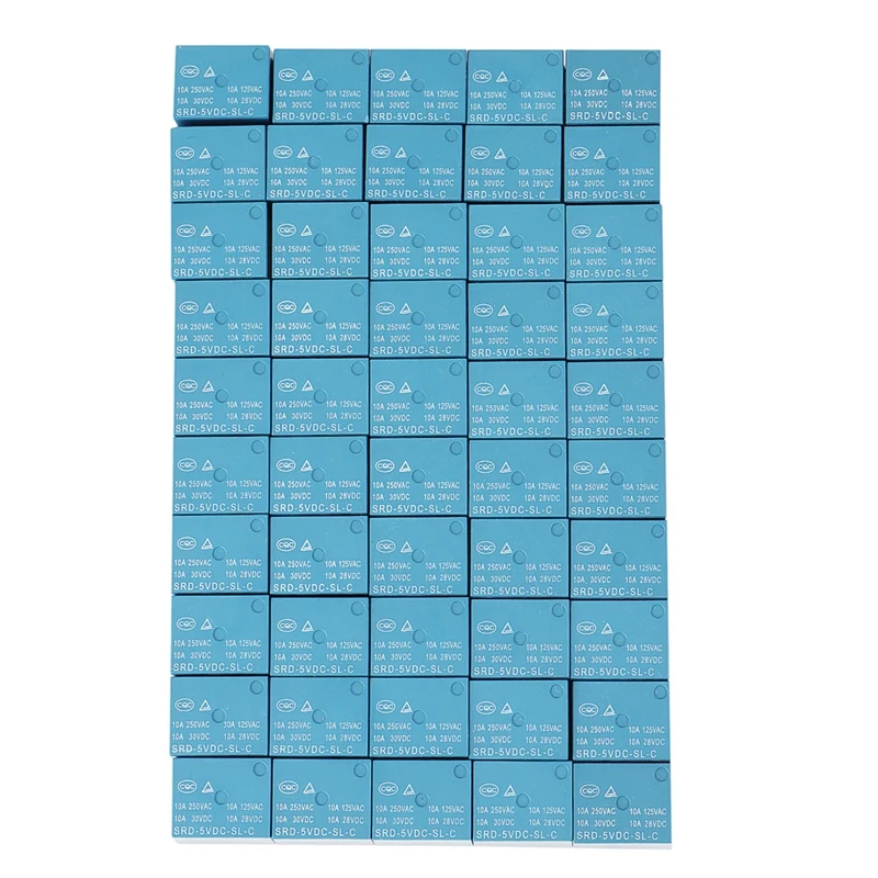 

50PCS/Lot Relay SRD-05VDC-SL-C 5V Small Relay Control Conversion Relay Power Relay