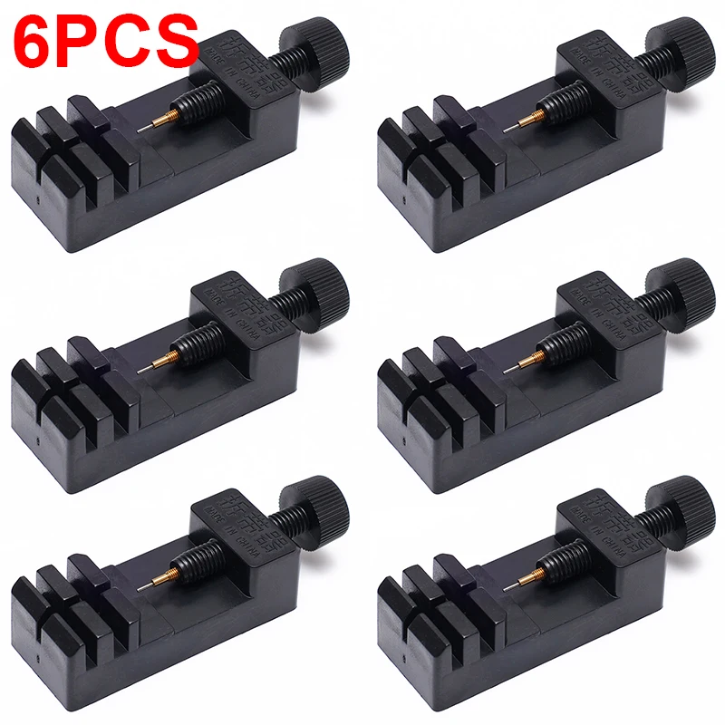 

6PCS Watch Band Link Adjust Slit Strap Bracelet Chain Pin Remover Adjuster Repair Tool Kit For Men/Women Watches Watchmakers