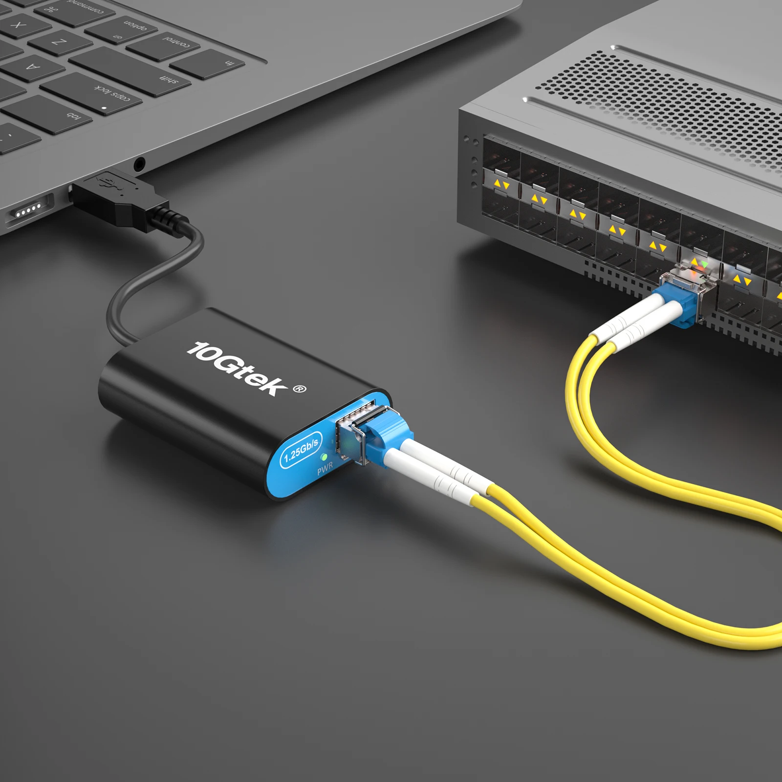 Рисунок 4 - Волоконно-оптический преобразователь с USB 1000 на SFP