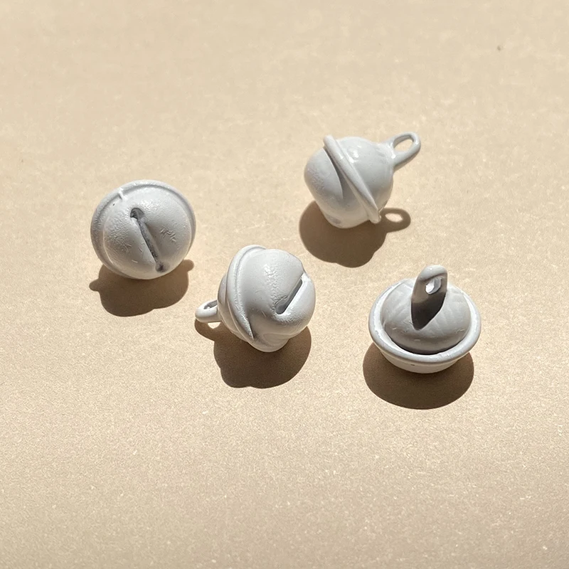 10 шт. 3D твердый Рождественский Шарм-колокольчик из сплава милая маленькая