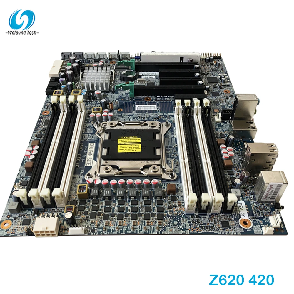 

For HP X79 Motherboard 2011 Pin C602 ATX Support E5-2680 V2 NVME Z620 420 618263-003 708615-001
