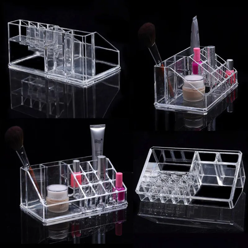 Дешево Пластиковый органайзер для косметики, 16 отделений
