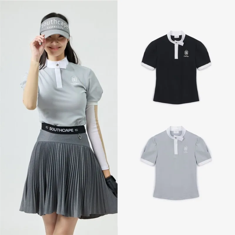 

Golf Casual Polo Shirts with Pocktes Regular Fit Short Sleeve Polo Shirt for Women