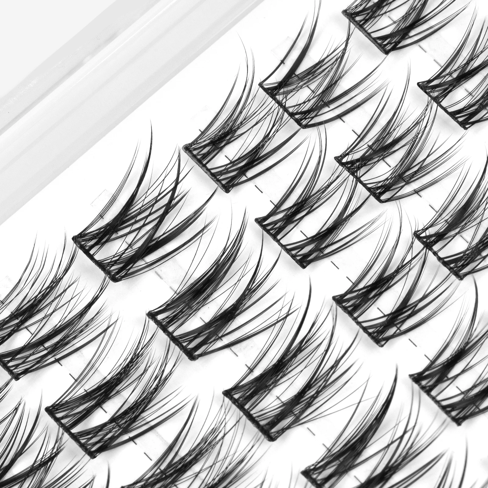 ETVITE индивидуальные кластерные ресницы сегментированные сделай сам естественная