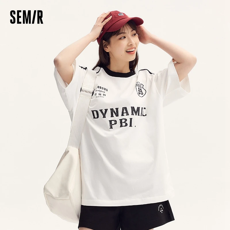Футболка Semir Женская антибактериальная средней длины с коротким рукавом крутая