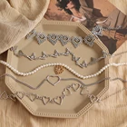 FNIO, винтажное готическое ожерелье-чокер с цепочкой в форме сердца для женщин, ожерелье, ювелирные изделия, Рождественская вечеринка для девушек, Новинка