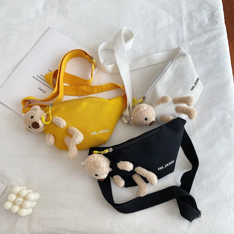 

2023 New 3D Bear Children School Bags Animals Prints Travel Outdoor Kids Messenger Kindergarten Boys and Girls Mini Handbags