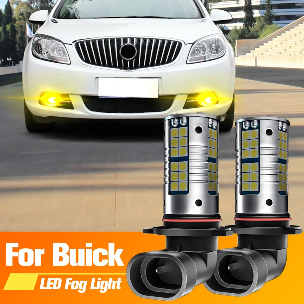 Светодиодные противотуманные фары 2 шт. лампа H10 9145 Canbus без ошибок для Buick Regal 2011 2012