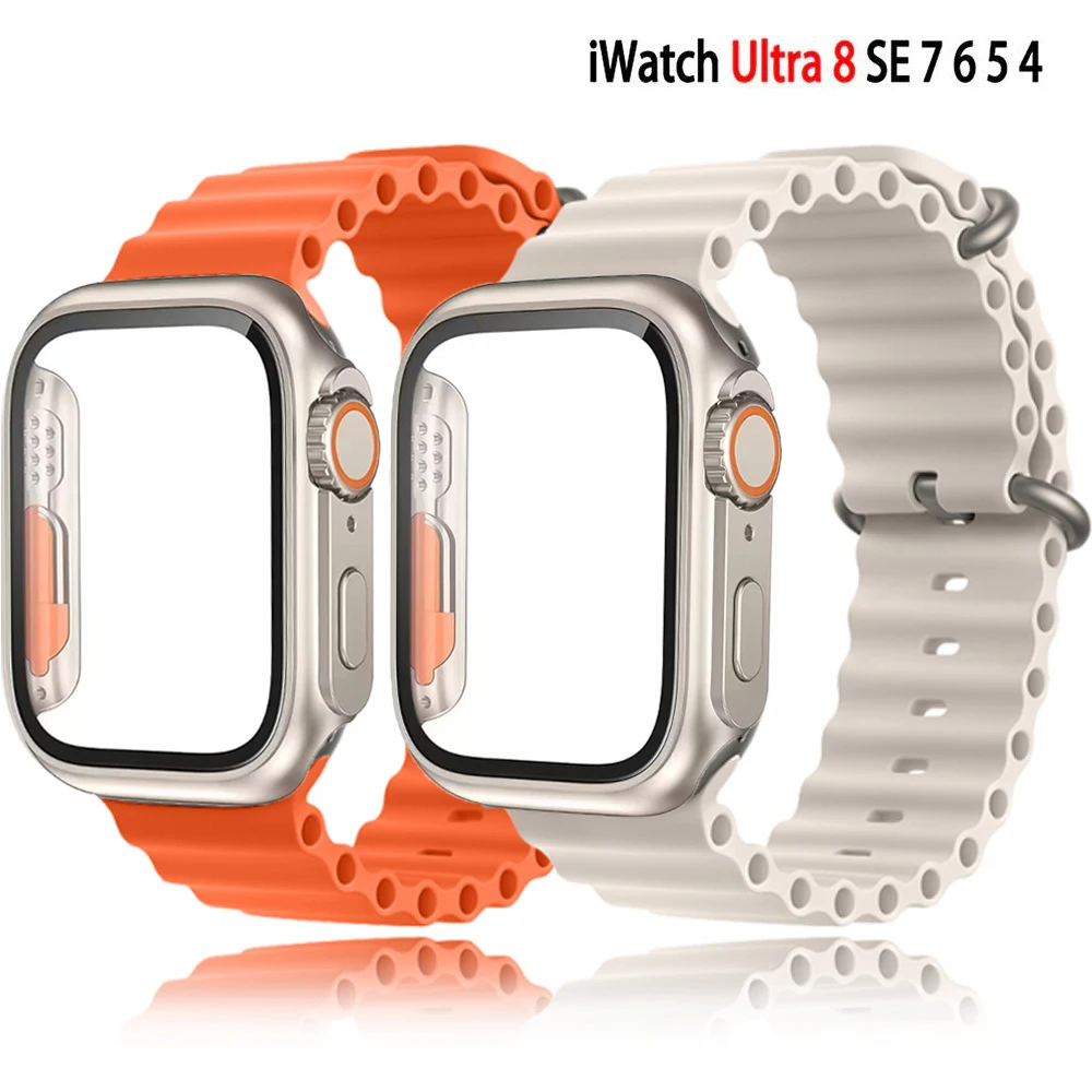 

Ремешок стеклянный для Apple Watch band 45 мм 44 мм 40 мм 41 мм 44 мм