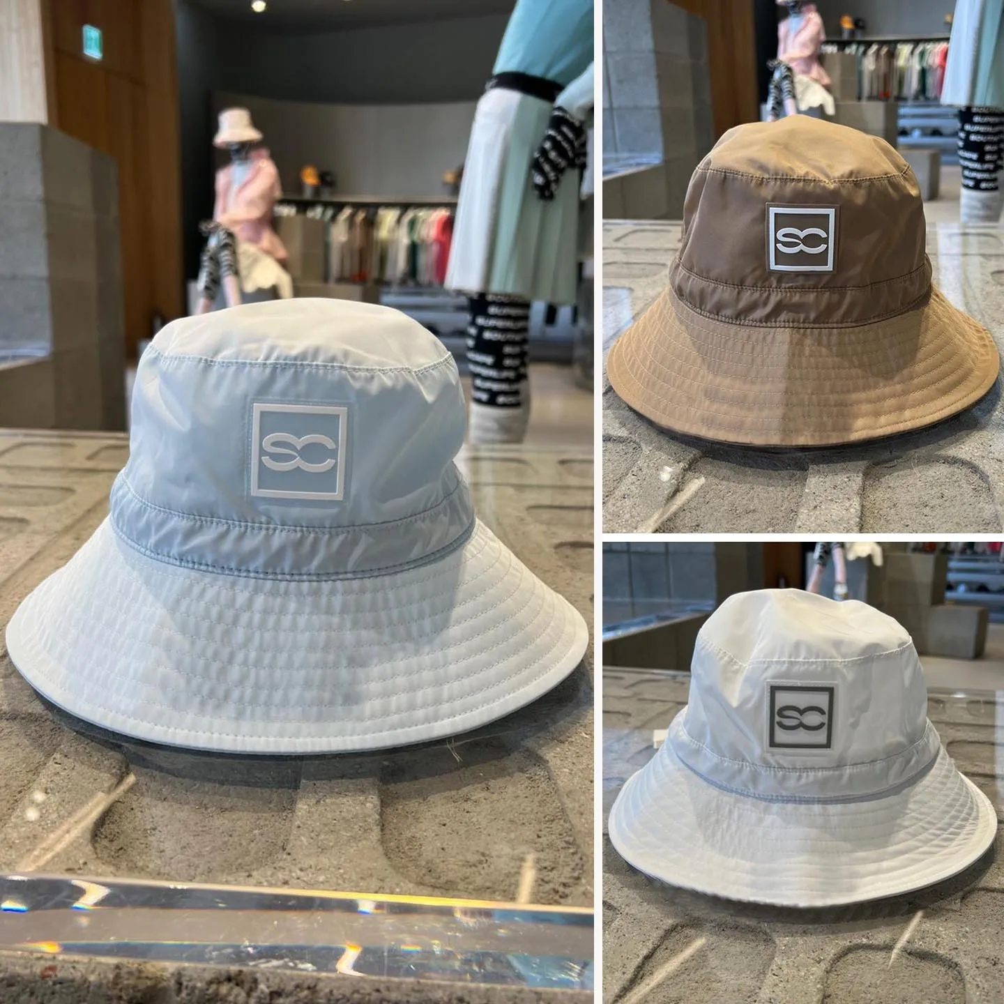 

Original SC Golf Hat Fisherman Hat Unisex Couple Hat 23 Spring/Summer Golf Outdoor Sunscreen Hat