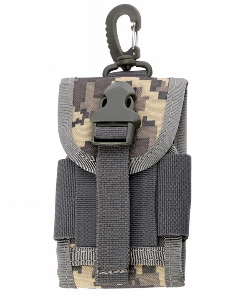 4.5 Inch Tactical Molle Belt Phone Pouch Case Cell Phone Holster Military Army Hunting Waist Bags Mobile Phone Holder Bag
