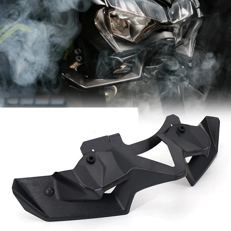 Мотоциклетный голый передний спойлер аэродинамическое крыло комплект спойлера