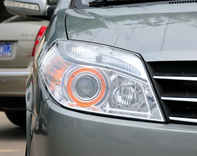 

Для Geely MK Cross 2010 2011 2012 2013 2014, отличный ультра яркий комплект колец CCFL Angel Eyes Halo, автомобильные аксессуары