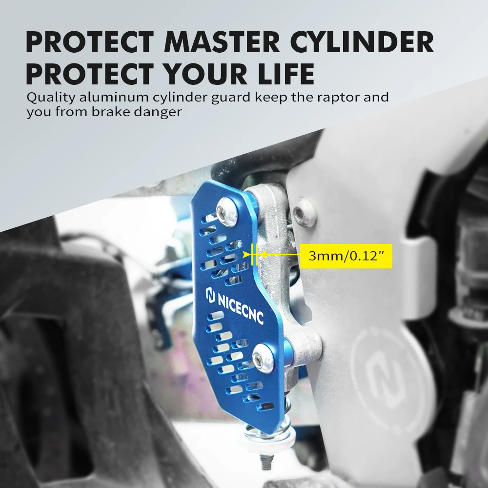 Защитная крышка главного цилиндра NICECNC ATV для YAMAHA RAPTOR 700 700R XT600 YFZ450 YFZ450R YFZ450X
