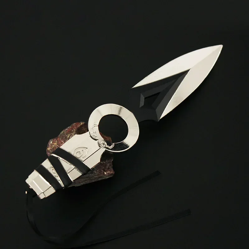 

Valorant брелок JETT Kunai 17 см оружие балисонг модель металлическая игра Катана периферийный самурайский меч аксессуары подарки игрушки нож